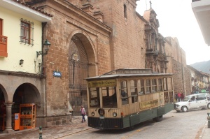 Cusco - tramwaj